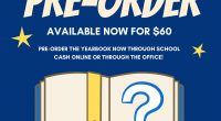 The 2020-21 yearbook is now for sale! With the return of sports, school events, clubs and more, the yearbook has more content than ever! Be sure to secure a copy […]