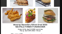 Dry Grad is currently taking orders for the Neufeld Farms gourmet foods 2023 Dry Grad Fundraiser until April 13, 2023. Thank you for your support! Please click the link below […]