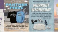 Monday – Lazy Monday – wear your PJs and bring your favourite stuffie Tuesday – Panther Pride – wear your Moscrop merch or Moscrop colours! Wednesday – Workout Wednesday – […]