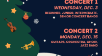 Wednesday December 3rd, 7:00pm Moscrop Music presents “A December to Remember” featuring the Beginner, Junior, Intermediate and Senior Concert Band Where: Michael J Fox Theatre. Monday December 15th, 7:00pm Moscrop […]