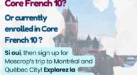 If you are passionate about learning French, have an interest in history, and wish to experience Francophone culture firsthand, then this trip is for you!  This year’s very first Core [&hellip;]